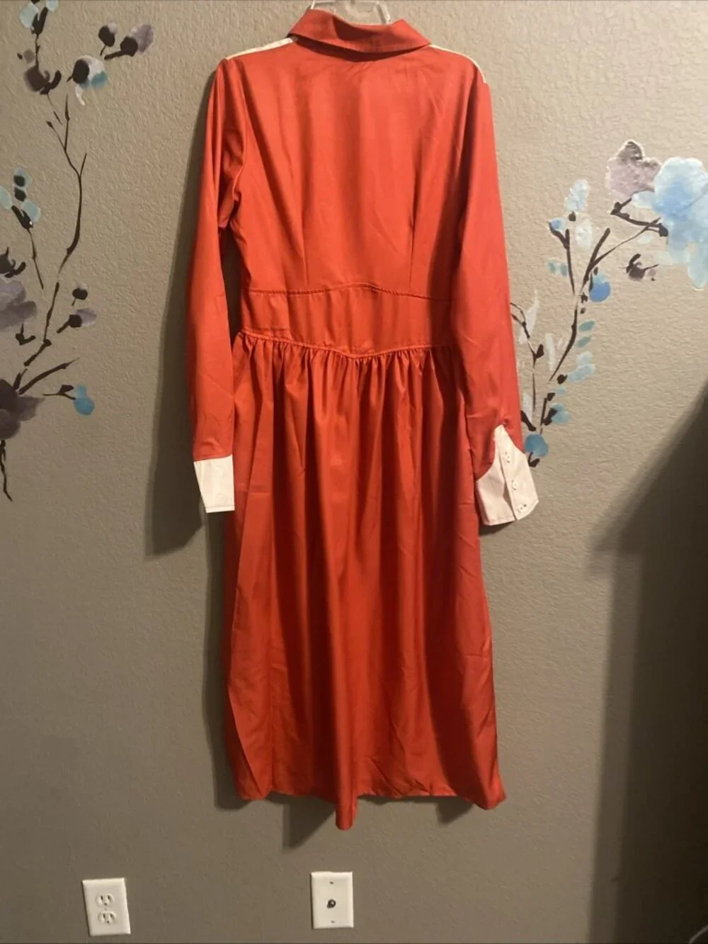 Western Button Down Shirt Dress Cat Cowgirl S Rockabilly - Picture 3 of 8